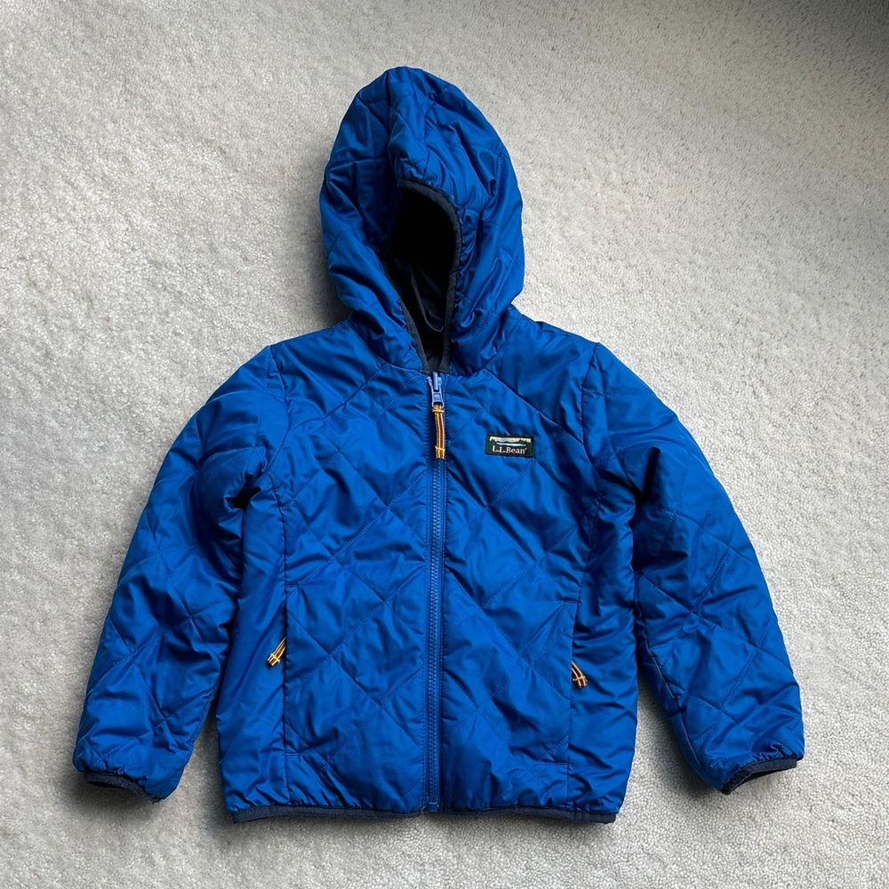 L.L. Bean Blue Mountain Bound Reversible Jacket